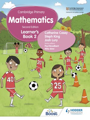cover image of Cambridge Primary Mathematics Learner's Book 2